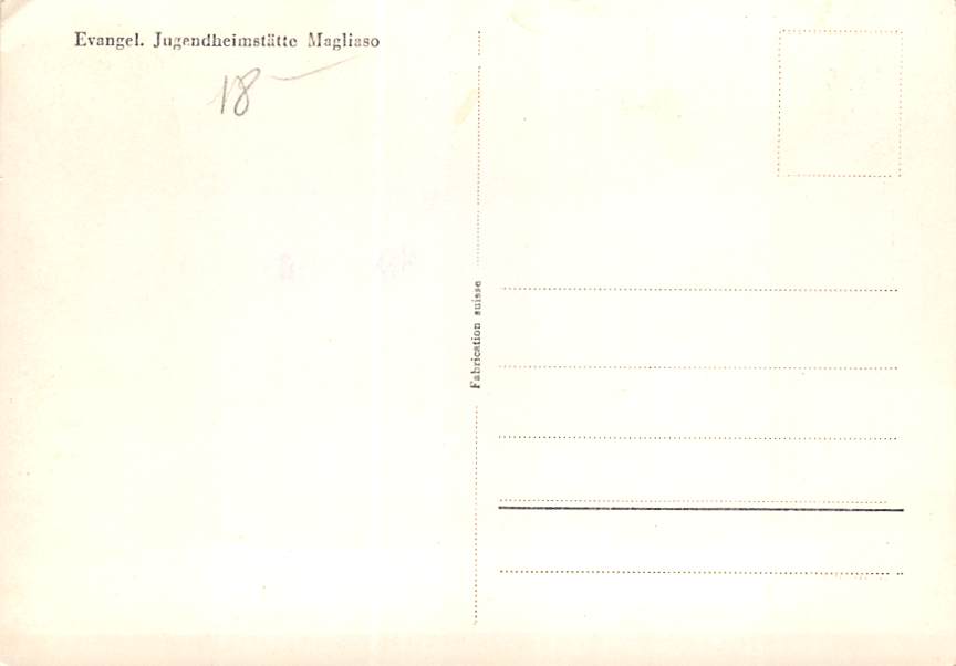Magliaso, Evangel. Jugendheimstätte