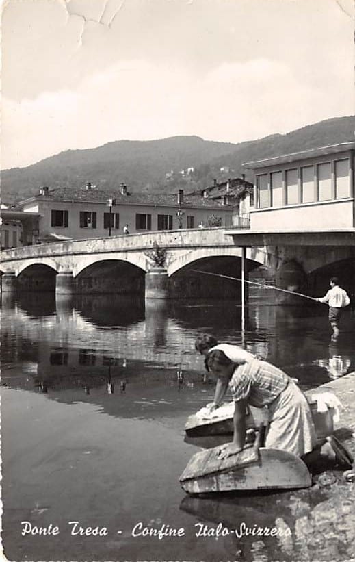 Ponte Tresa, Confine Italo-Svizerro
