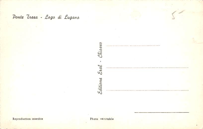 Ponte Tresa, Lago di Lugano