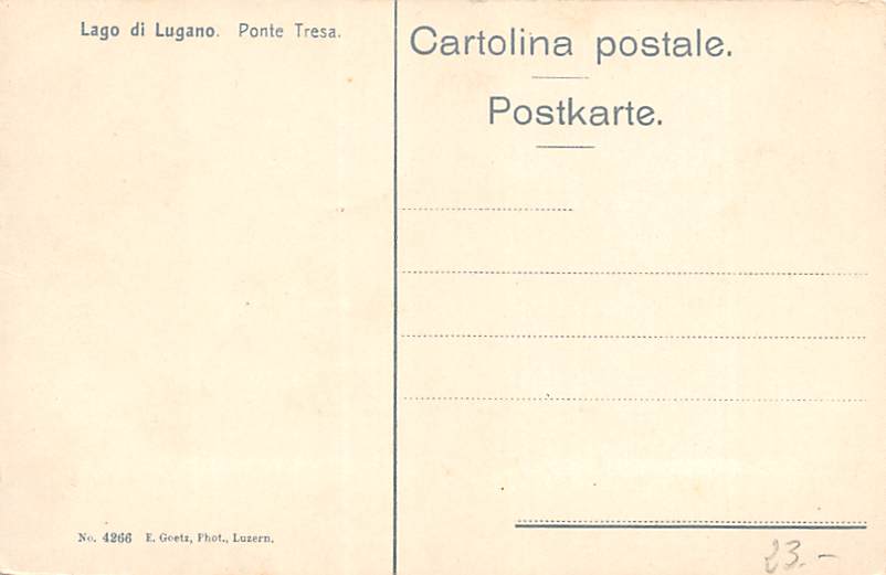 Ponte Tresa, Lago di Lugano