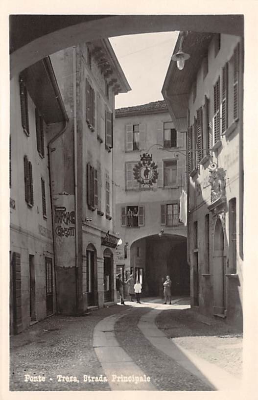 Ponte Tresa, Strada Principale