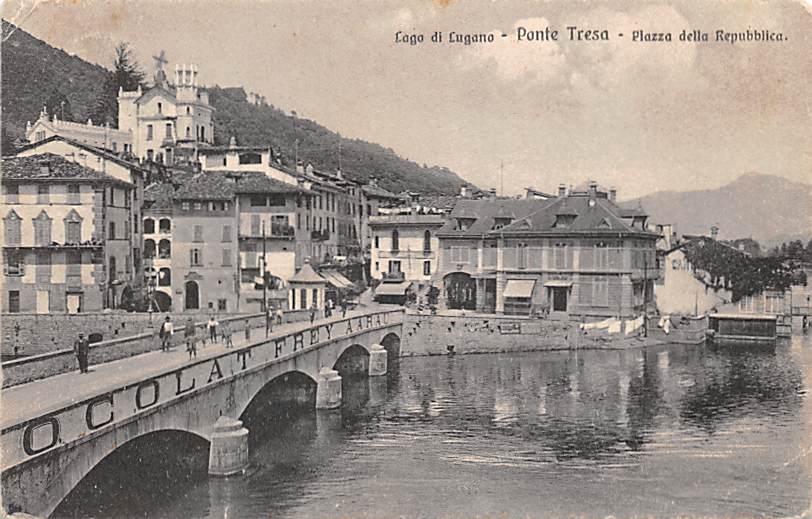 Ponte Tresa, Lago di Lugano Plazza della Repubblica