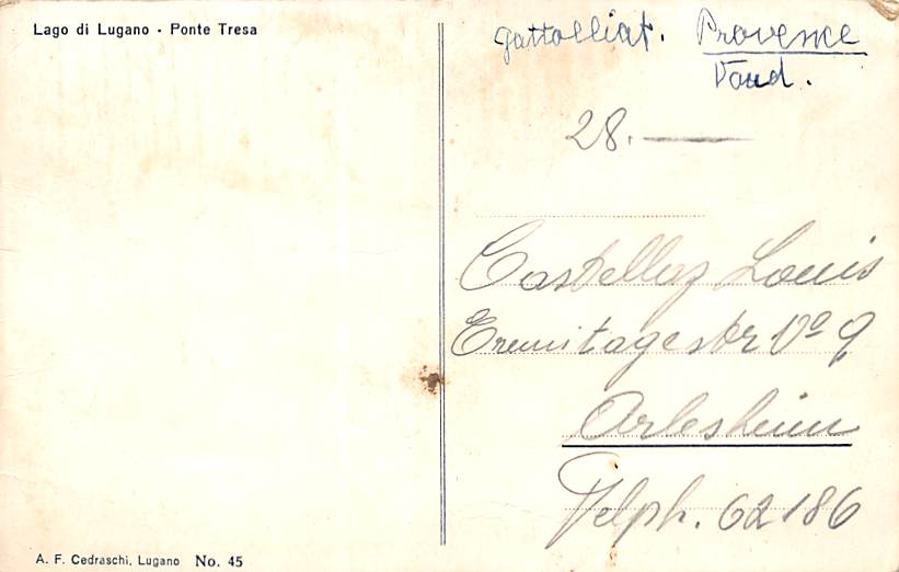 Ponte Tresa, Lago di Lugano