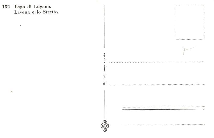 Stretto, Lago di Lugano Lavena e lo Stretto