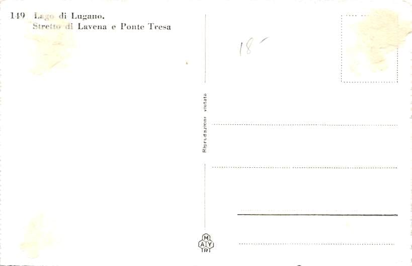 Ponte Tresa, Lago di Lugano Stretto di Lavena e Ponte Tresa