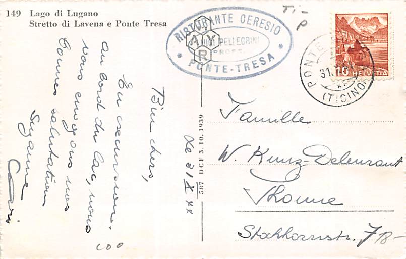 Ponte Tresa, Lago di Lugano Stretto di Lavena e Ponte Tresa