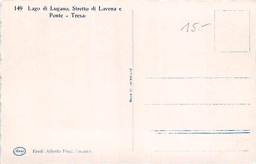 Ponte Tresa, Lago di Lugano Stretto di Lavena e Ponte Tresa