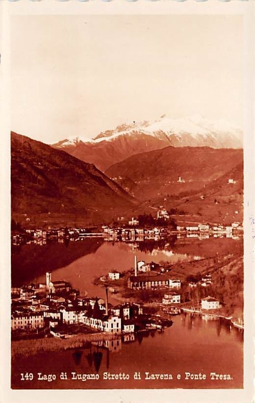 Ponte Tresa, Lago di Lugano Stretto di Lavena e Ponte Tresa