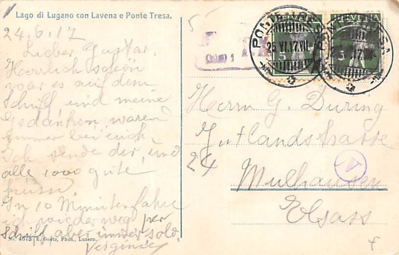 Ponte Tresa, Lago di Lugano con Lavena e Ponte Tresa