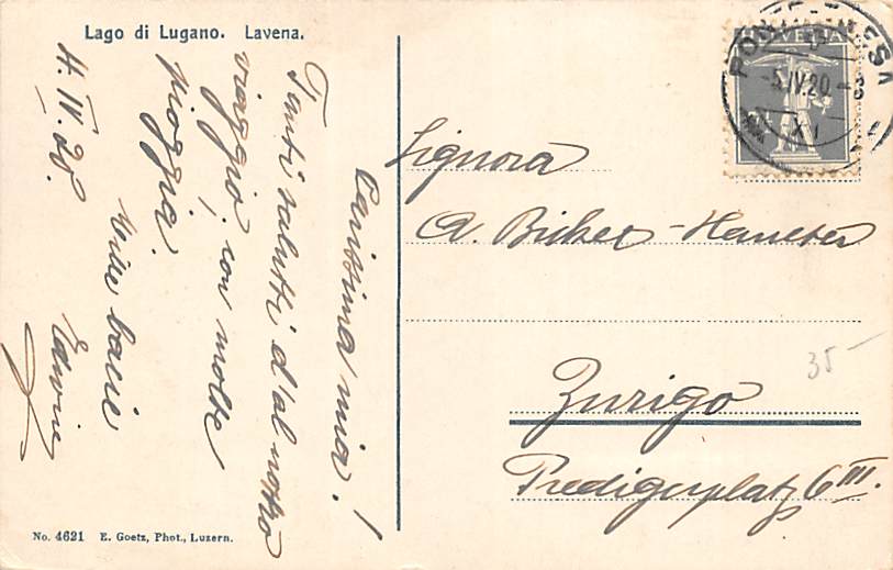 Ponte Tresa, Lago di Lugano Lavena