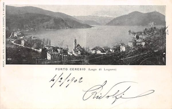 Porto Ceresio, Lago di Lugano