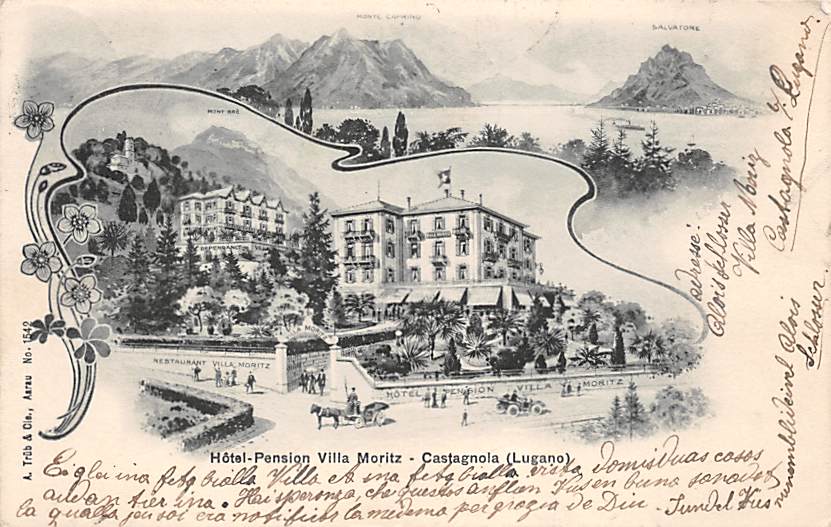 Castagnola, Hotel-Pension Villa Moritz