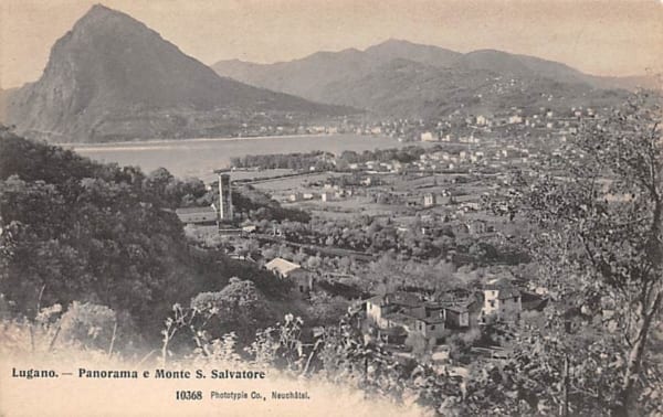 Lugano, Panorama e Monte S. Salvatore