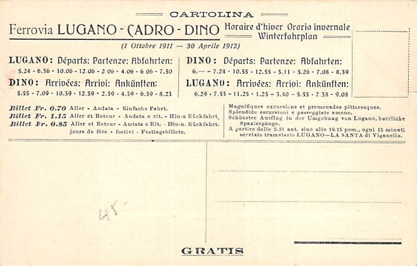 Cadro, Playa di Sonvico