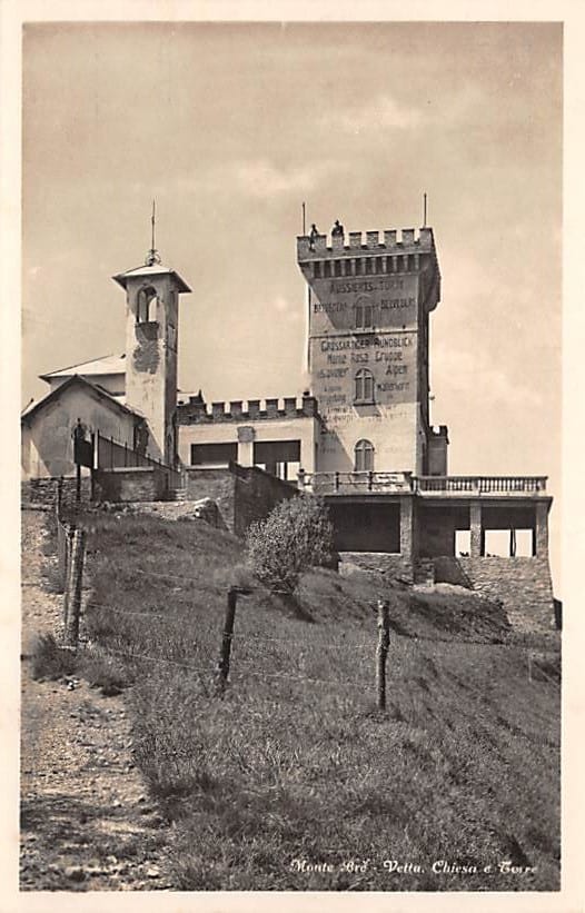 Monte Bré, Vetta