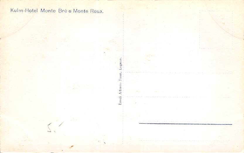 Monte Bré, Kulm-Hotel e Monte Rosa