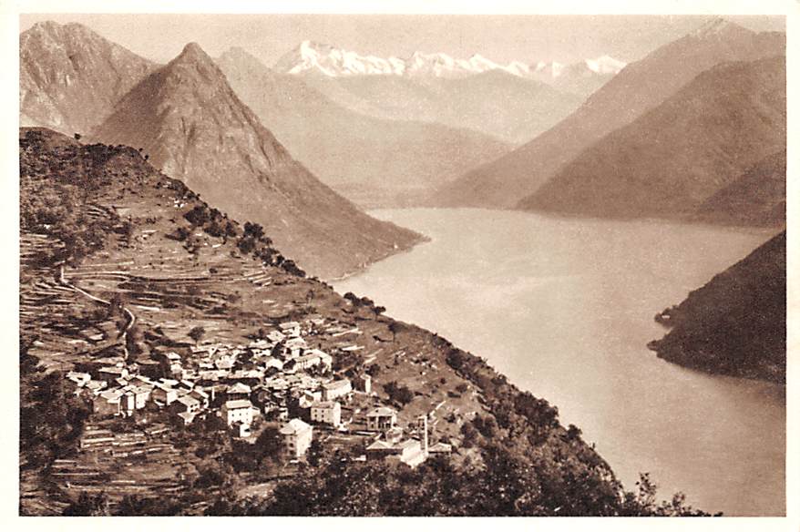 Bré-Villaggio, e Monti della Valsolda, Lago di Lugano