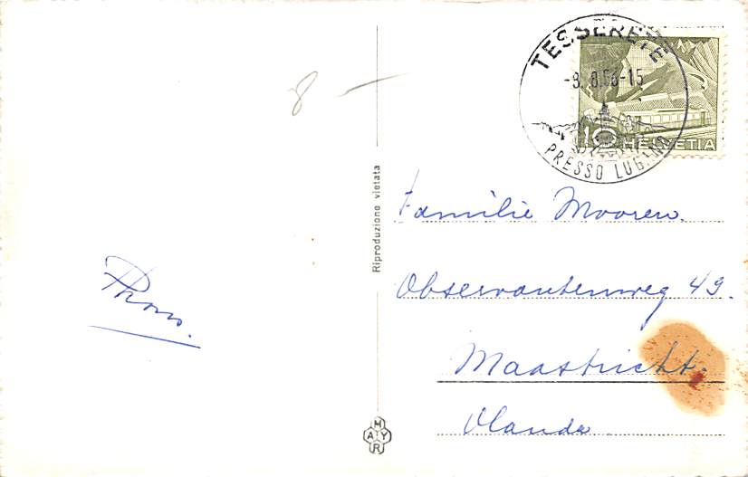 Tesserete, Saluti da Tesserete