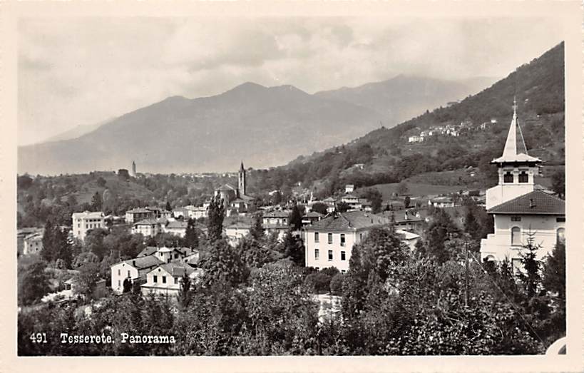 Tesserete, Panorama