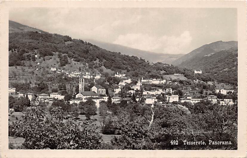 Tesserete, Panorama