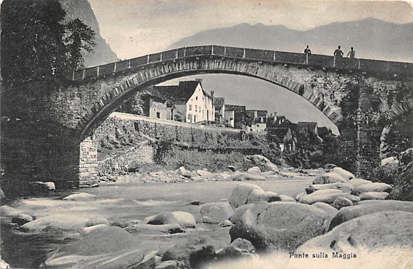 Bignasco, Ponte sulla Maggia