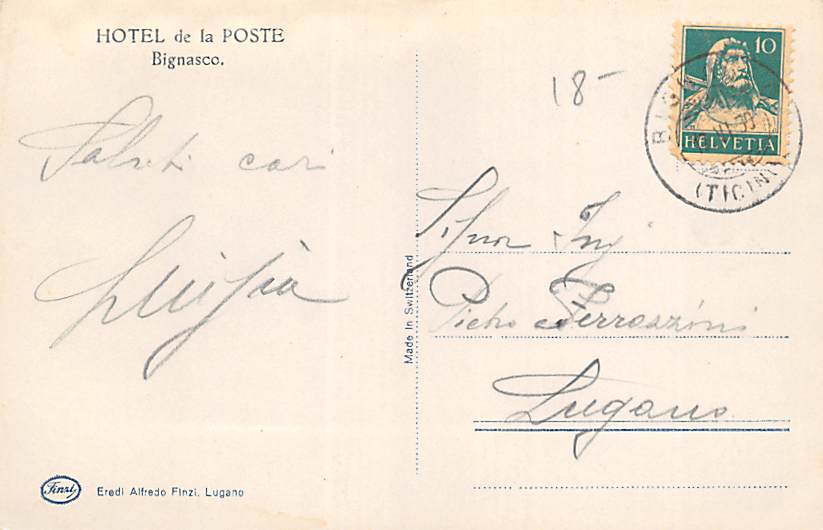 Bignasco, Valle Maggia Panorama Generale