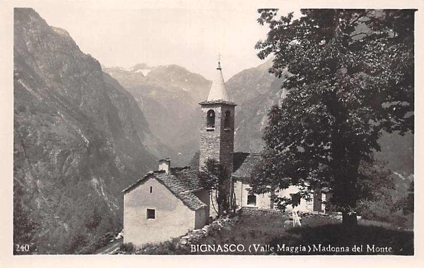 Bignasco, Valle Maggia Madonna del Monte