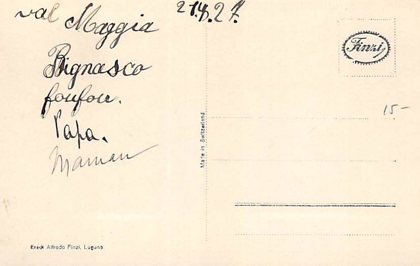 Bignasco, Valle Maggia Madonna del Monte