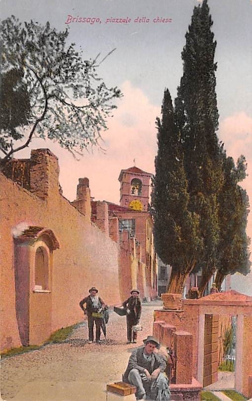 Brissago, piazzale della chiesa