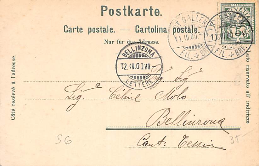 St.Gallen, Gruss aus St.Gallen