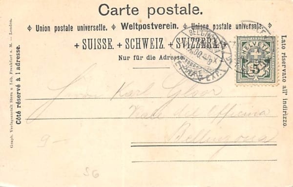 St.Gallen, Gruss aus St.Gallen - Schweizerischer Bankverein