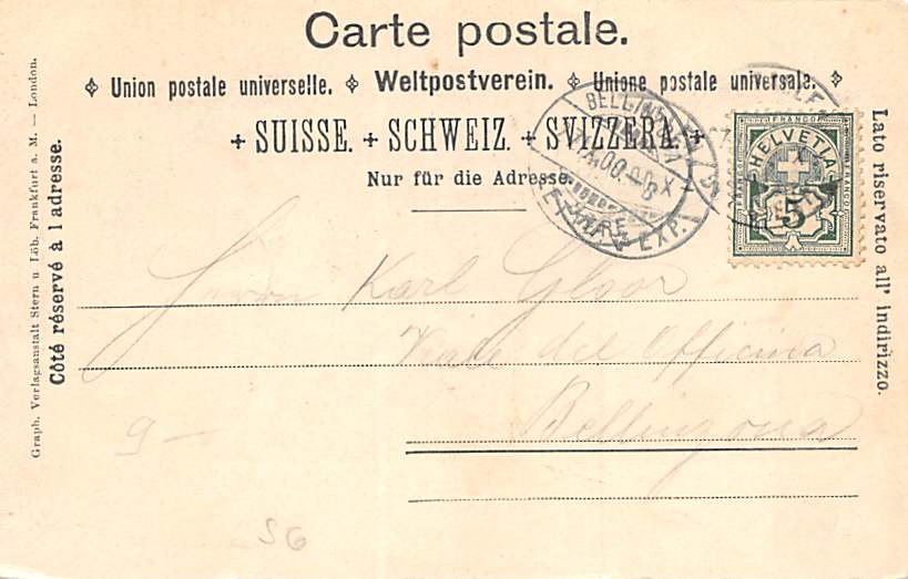 St.Gallen, Gruss aus St.Gallen - Schweizerischer Bankverein