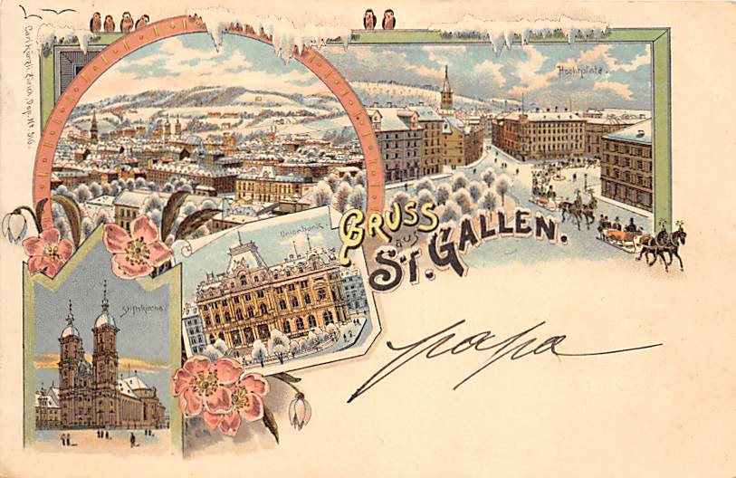 St.Gallen, Gruss aus St.Gallen
