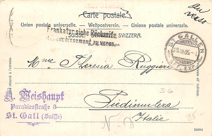 St.Gallen, Gruss aus St.Gallen - Kantonspital