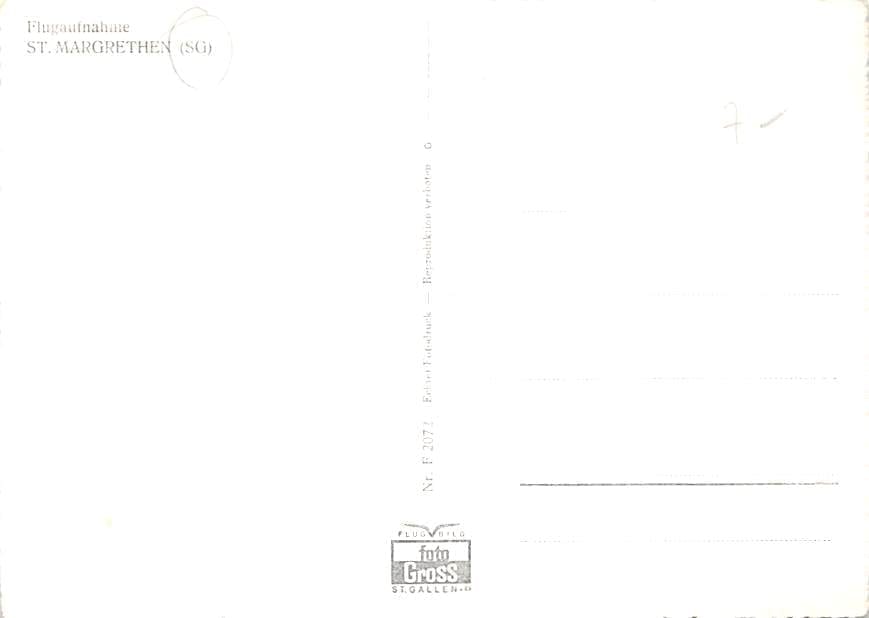 St.Margrethen, Flugaufnahme
