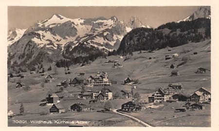 Wildhaus, Kurhaus Acker