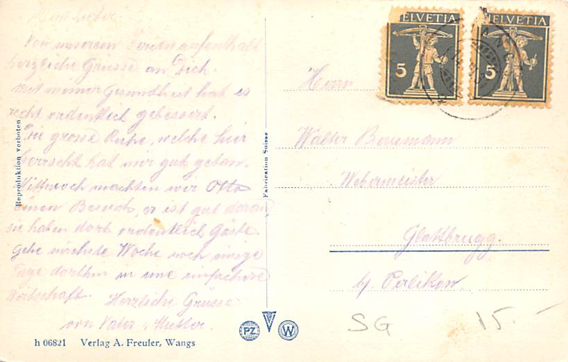 Wangs, Kurhaus Wangs