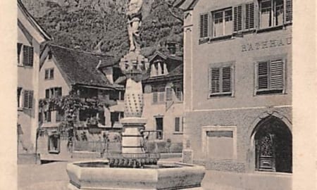 Wallenstadt, Rathausplatz