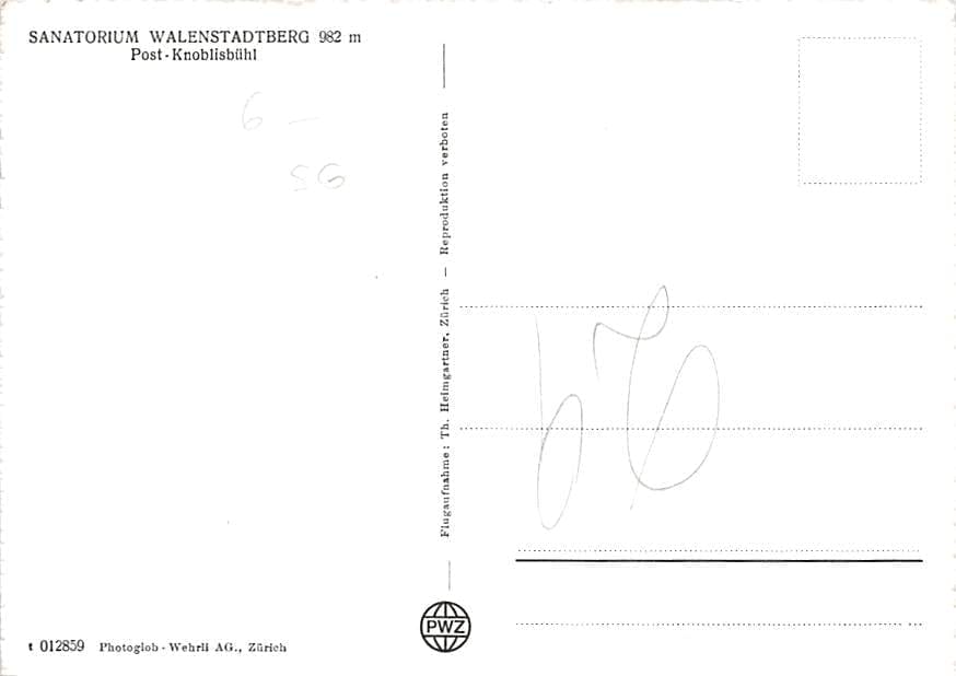 Walenstadtberg, Sanatorium