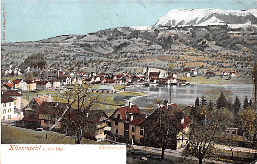 Küssnacht am Rigi, u. der Rigi