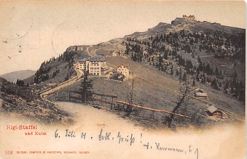Rigi-Staffel, und Kulm