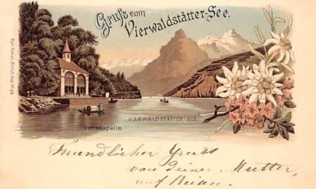 Vierwaldstättersee, Gruss vom Vierwaldstättersee