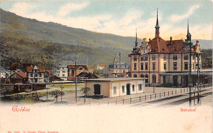 Goldau, Bahnhof