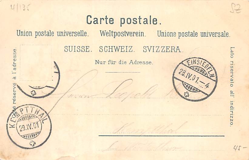 Einsiedeln, Gruss aus Einsiedeln