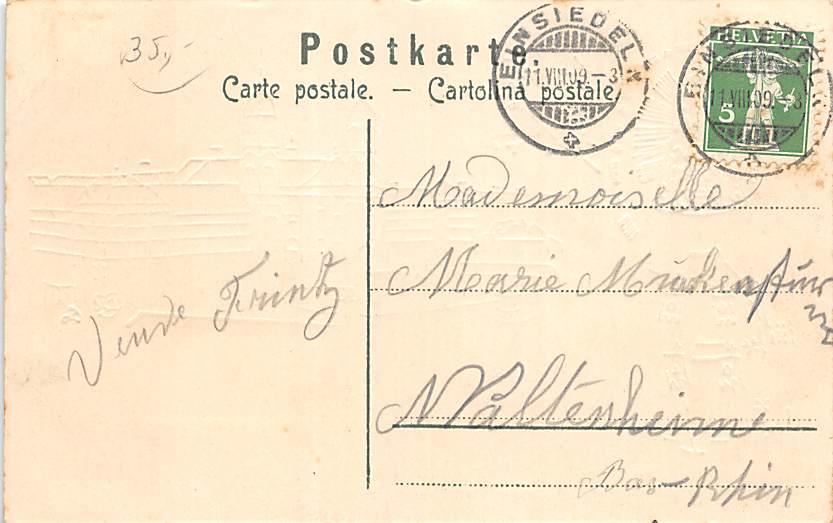 Einsiedeln, Gruss aus Einsiedeln