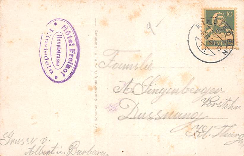 Einsiedeln, Gruss aus Maria Einsiedeln