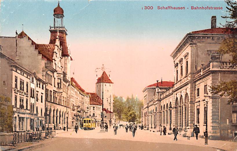 Schaffhausen, Bahnhofstrasse