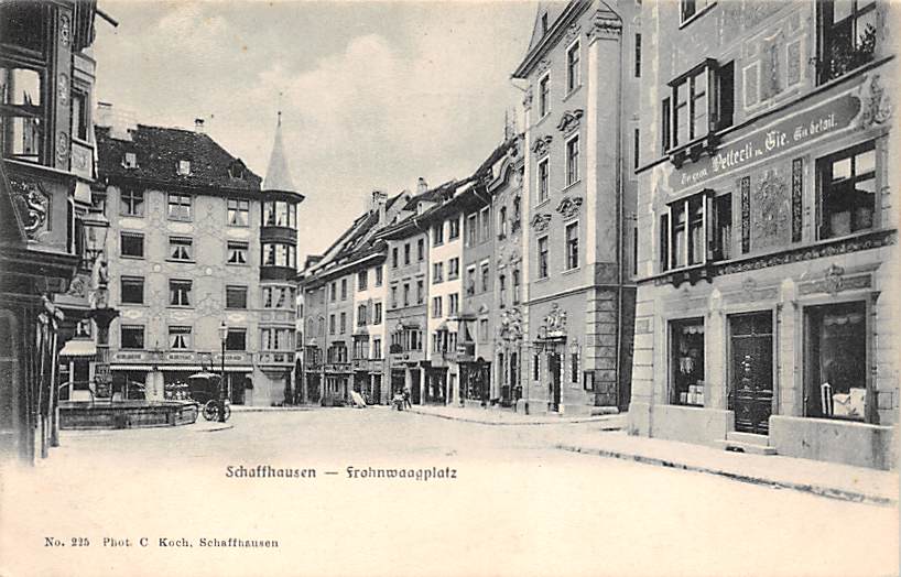 Schaffhausen, Frohnwaagplatz