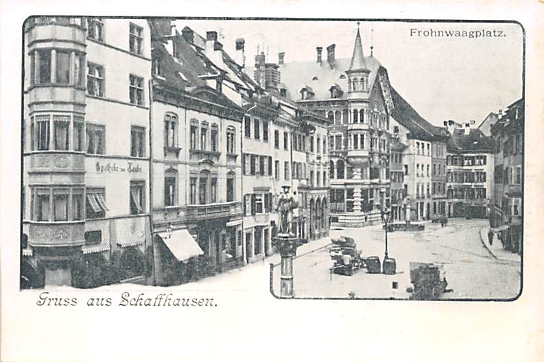 Schaffhausen, Frohnwaagplatz