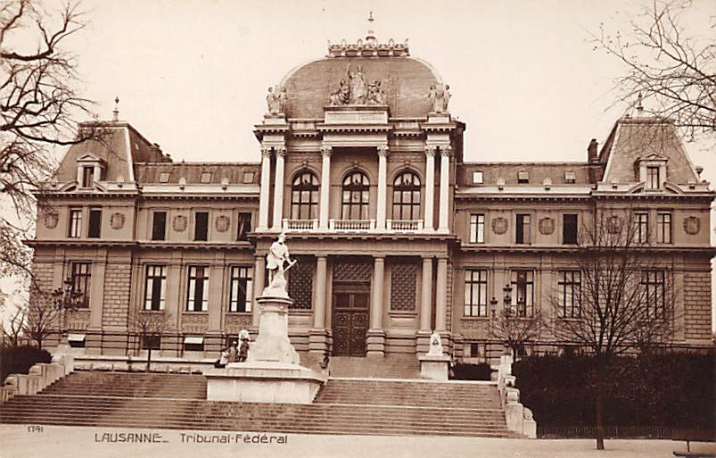 Lausanne, Tribunal-Fédéral
